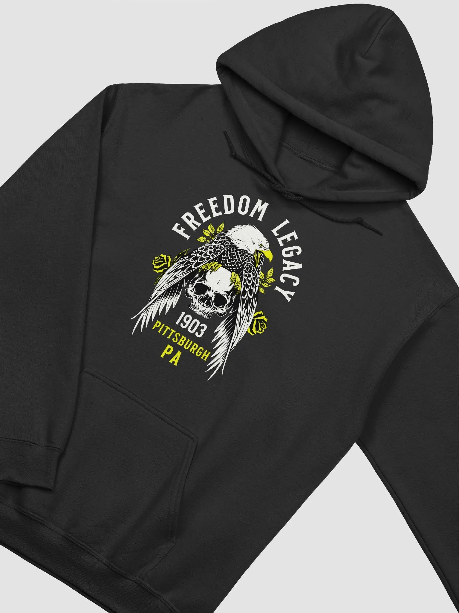 Eagle/Skull Hoodie *Yinzer product image (3)