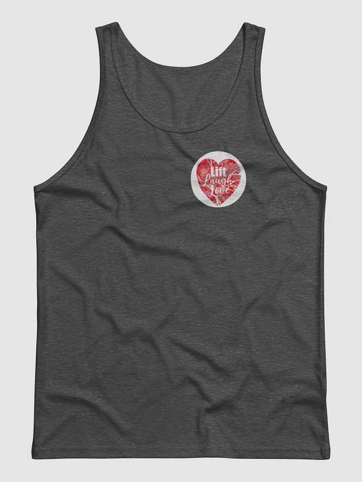 Lift Laugh Love Red Heartbreak Tank Top product image (4)