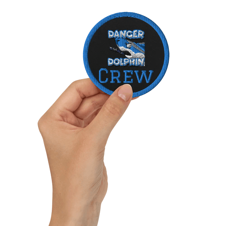 Danger Dolphin Crew Patch product image (2)