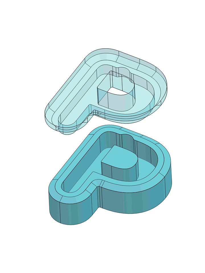 KEYCHAIN LETTERS | digital diy project product image (1)
