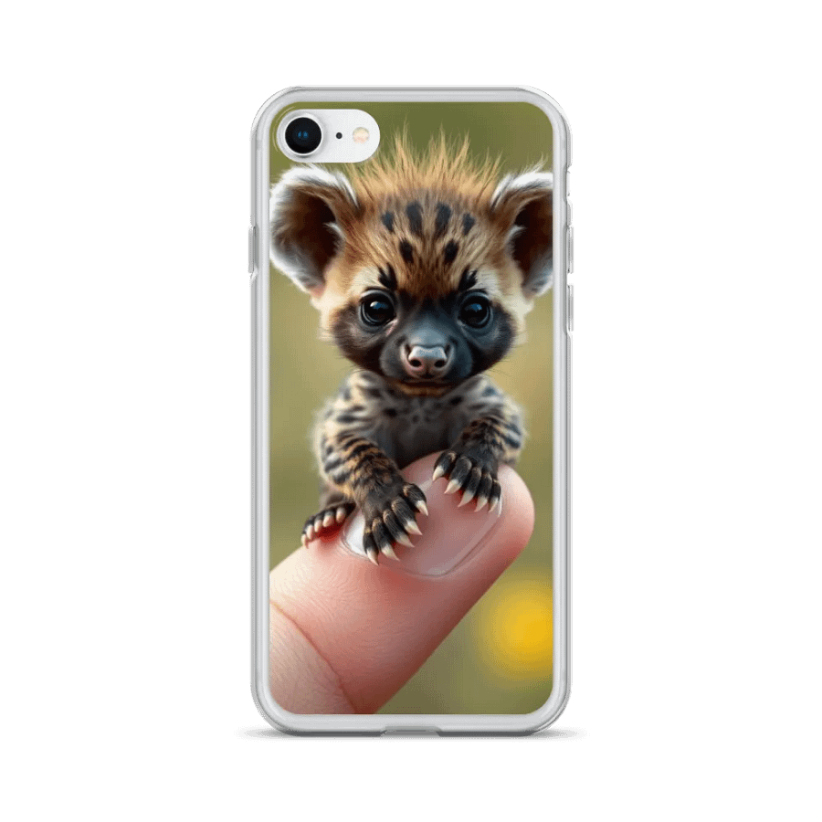 Tiny Wild Hyena iPhone Clear Case product image (24)