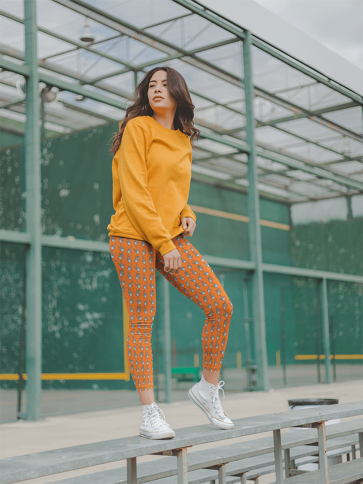 Bone Zone pattern leggings product image (1)