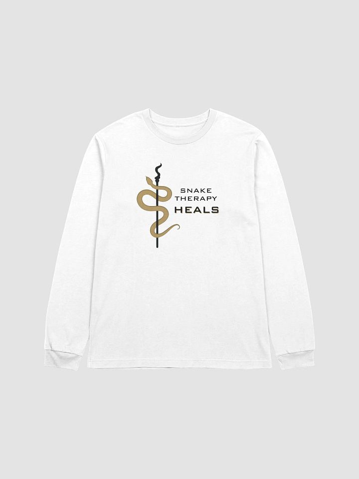 STSL 2 Sided White Long Sleeve Tee product image (1)