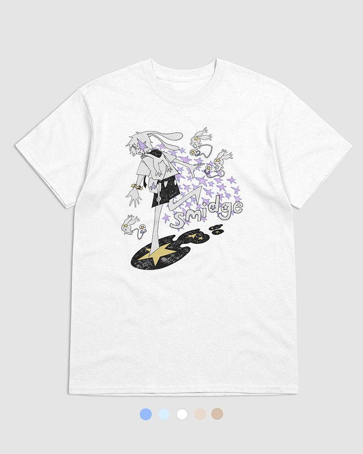 smidge x slowy print tee product image (1)