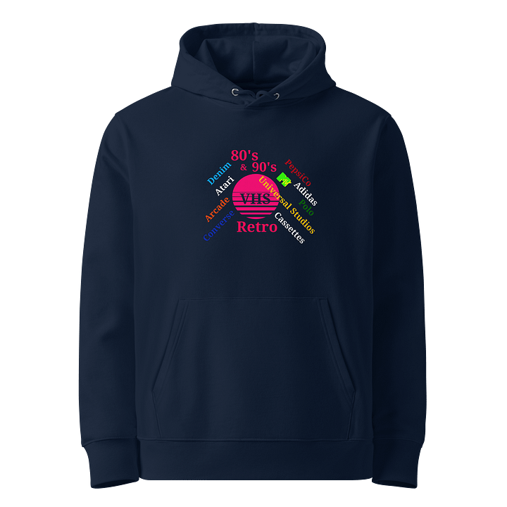 Retro Nostalgia VHS Circle Unisex Hoodie product image (1)