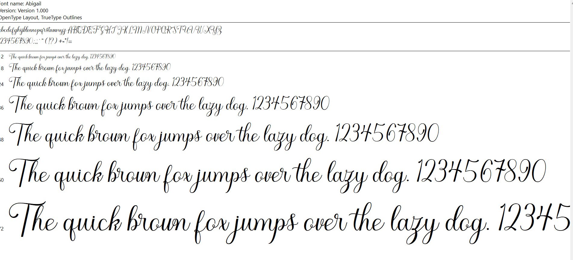 Abigail | Modern Script Font product image (2)