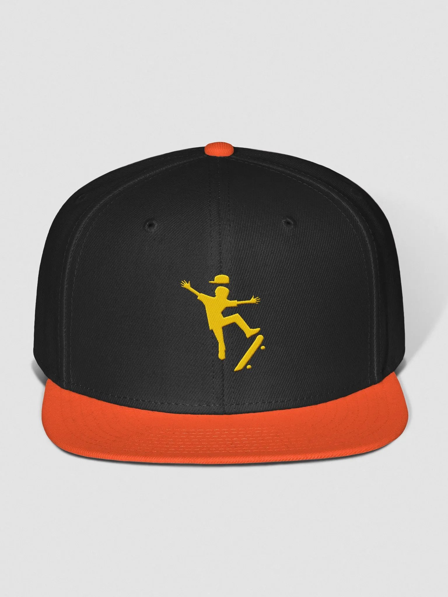 Dazzle Deck Black & Orange Baseball Cap product image (1)