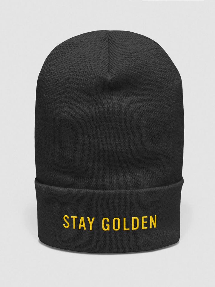 STAY GOLDEN Beanie product image (1)