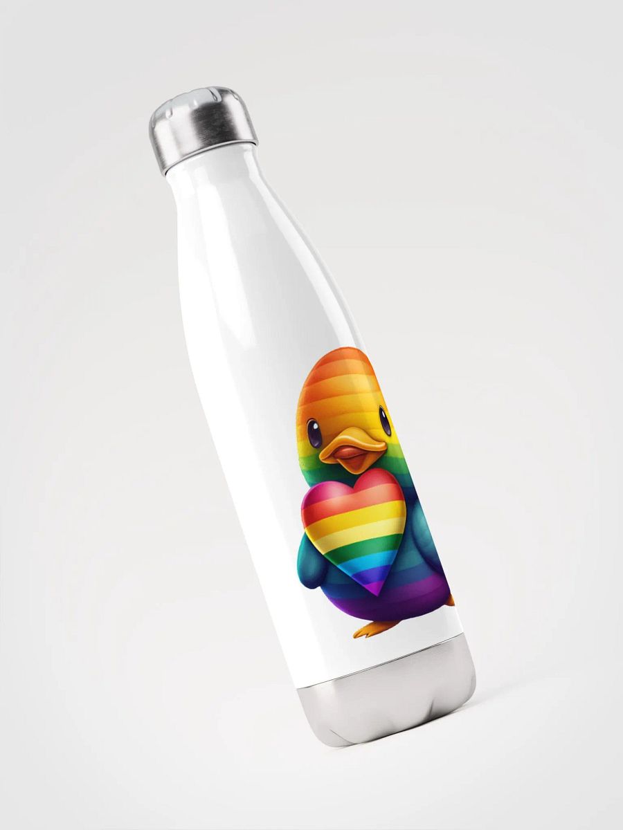 Pride Duck Love Water Bottle (Stainless Steel) product image (3)