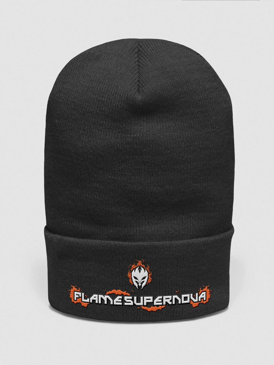 Mask Icon v2 (White) Beanie product image (1)