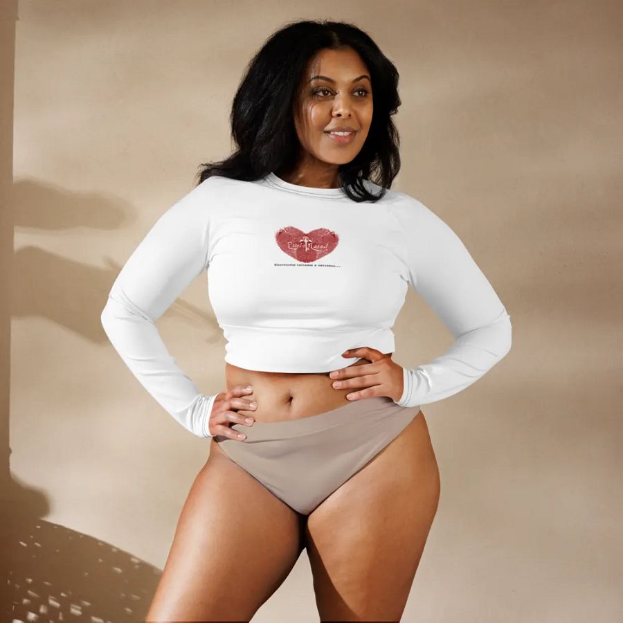 True Crime Love - Crop Top manga larga product image (8)