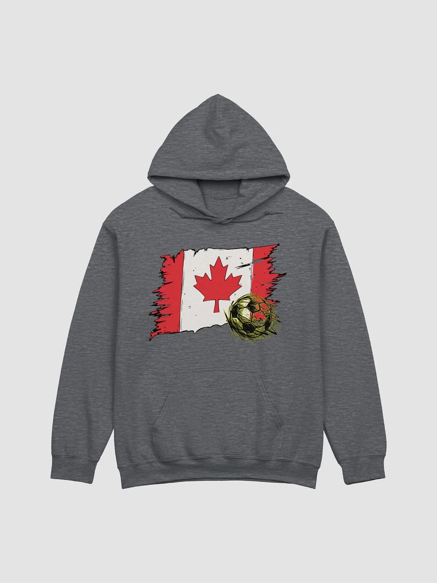 Canada Flag Soccer Football Ball Hoodie product image (1)