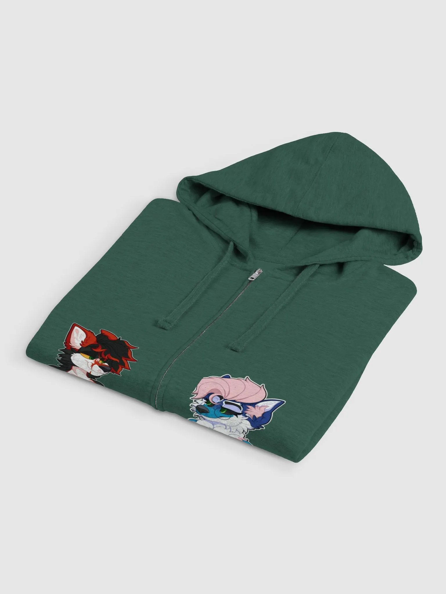 Darksies Vs. Angelestro Zipper Hoodie product image (3)