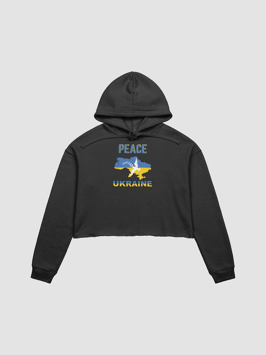Peace in Ukraine Crop Hoodie product image (1)
