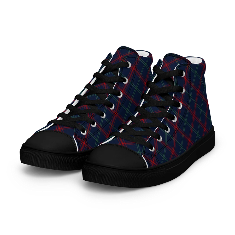Lynch Tartan Men's High Top Shoes product image (2)