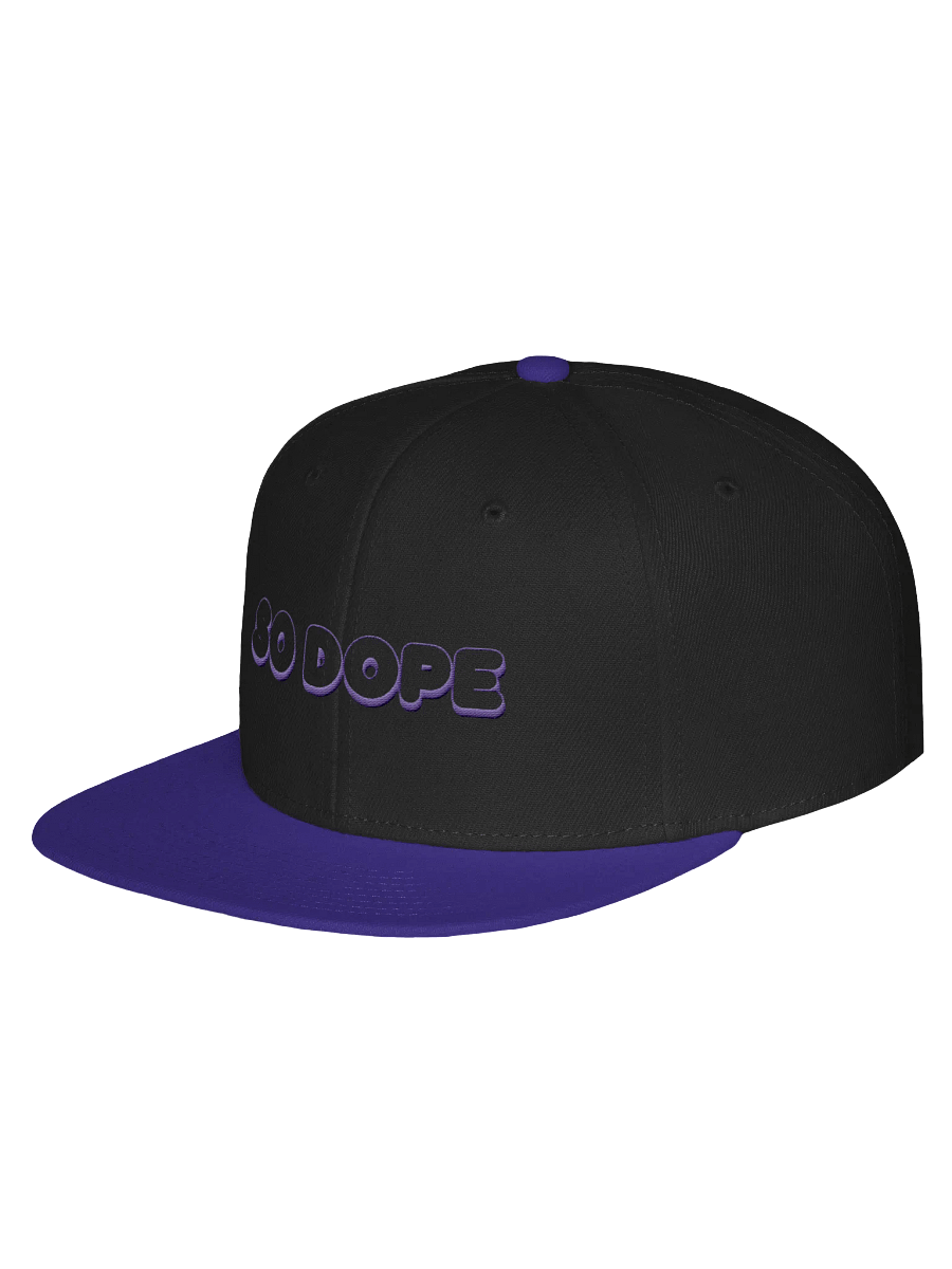 SO DOPE (Black & Purple) SNAPBACK product image (2)