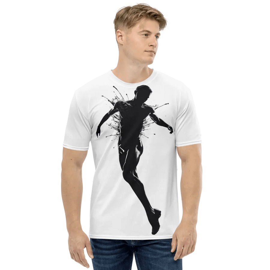 Kinetic Motion Silhouette T-Shirt - All-Over Print product image (1)