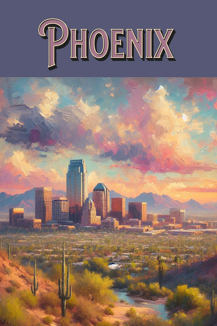 Phoenix Arizona Poster product image (4)