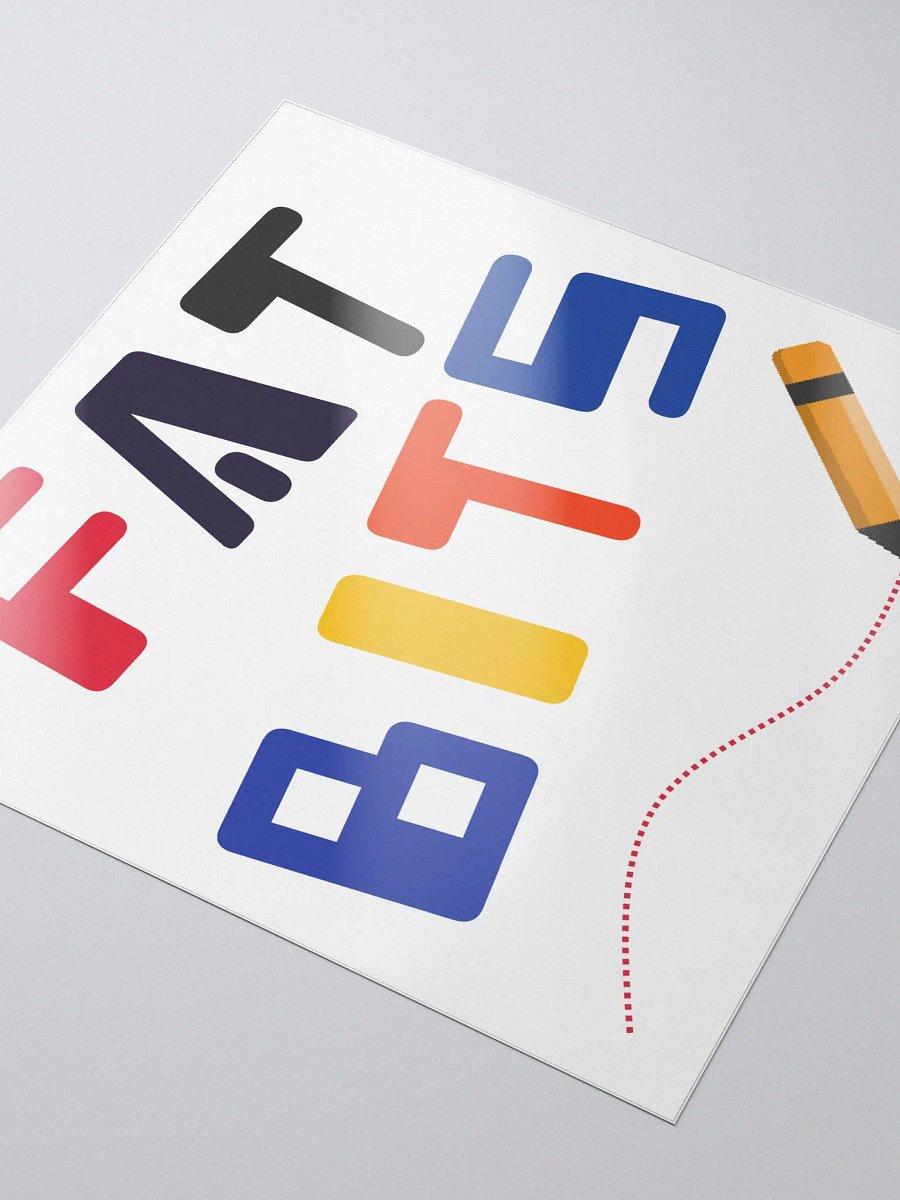 Fat Bits bubble free stickers product image (3)