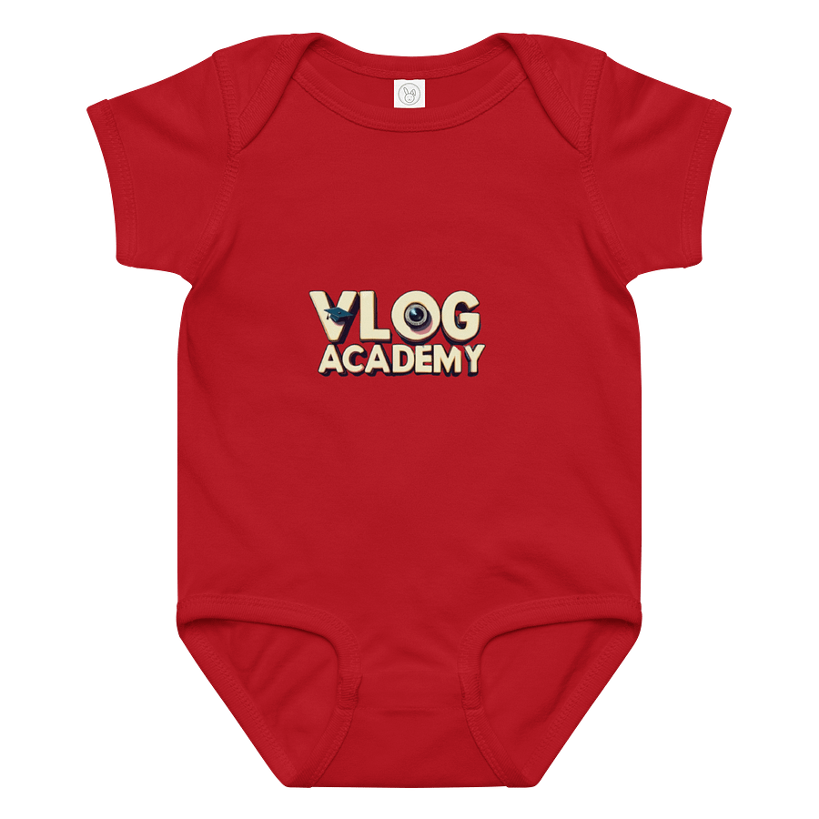 Vlog Academy Rabbit Skins Baby Jersey Bodysuit product image (1)