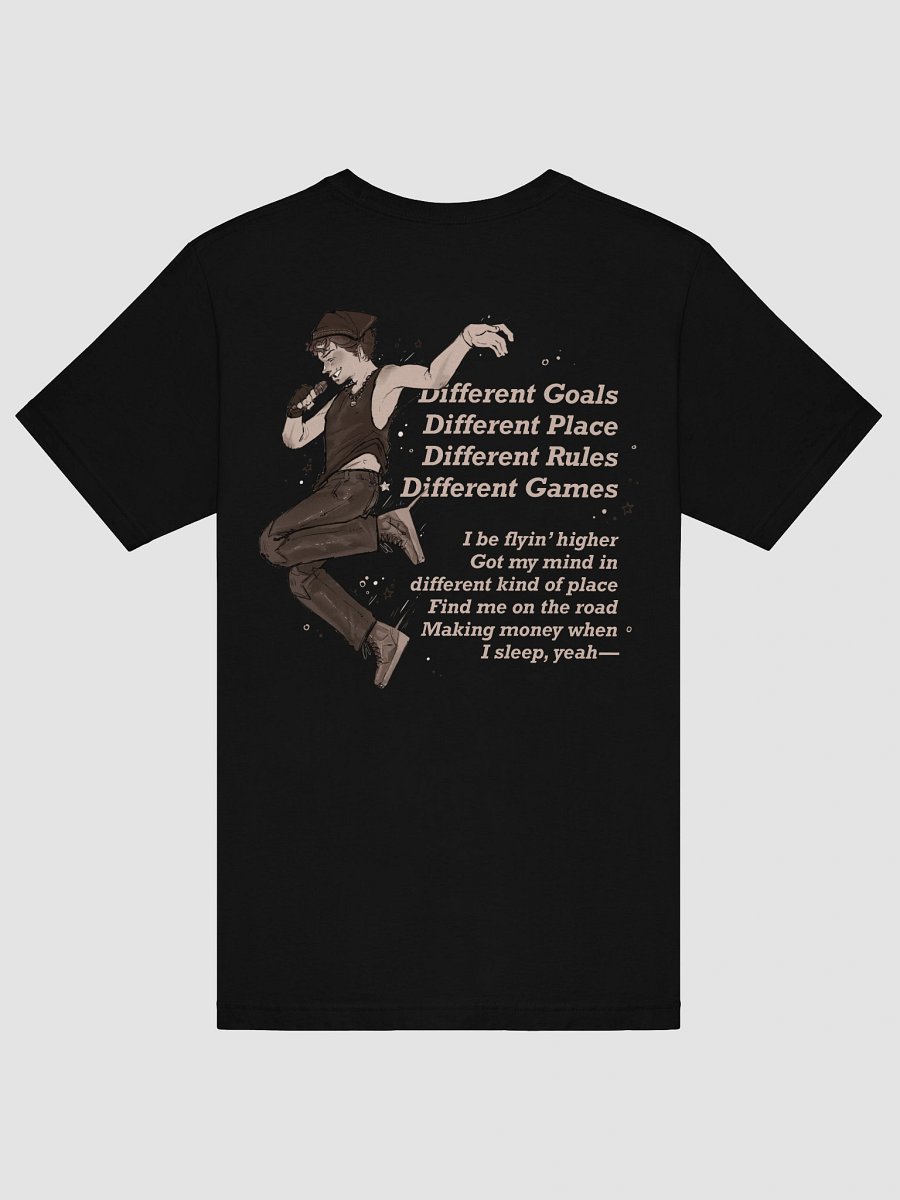 Different Rules T-shirt (Martinus WANTS Rap) product image (18)