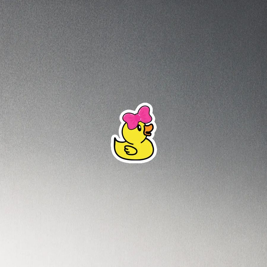 Girl Child Cruise Duck Magnet product image (4)