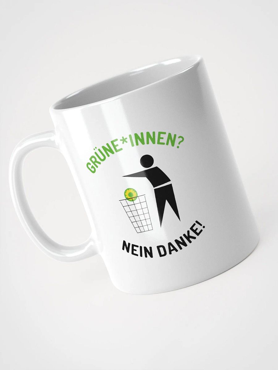 Kaffee Tasse/Becher Grüne*innen Nein Danke - Spruch Statement Tasse product image (3)