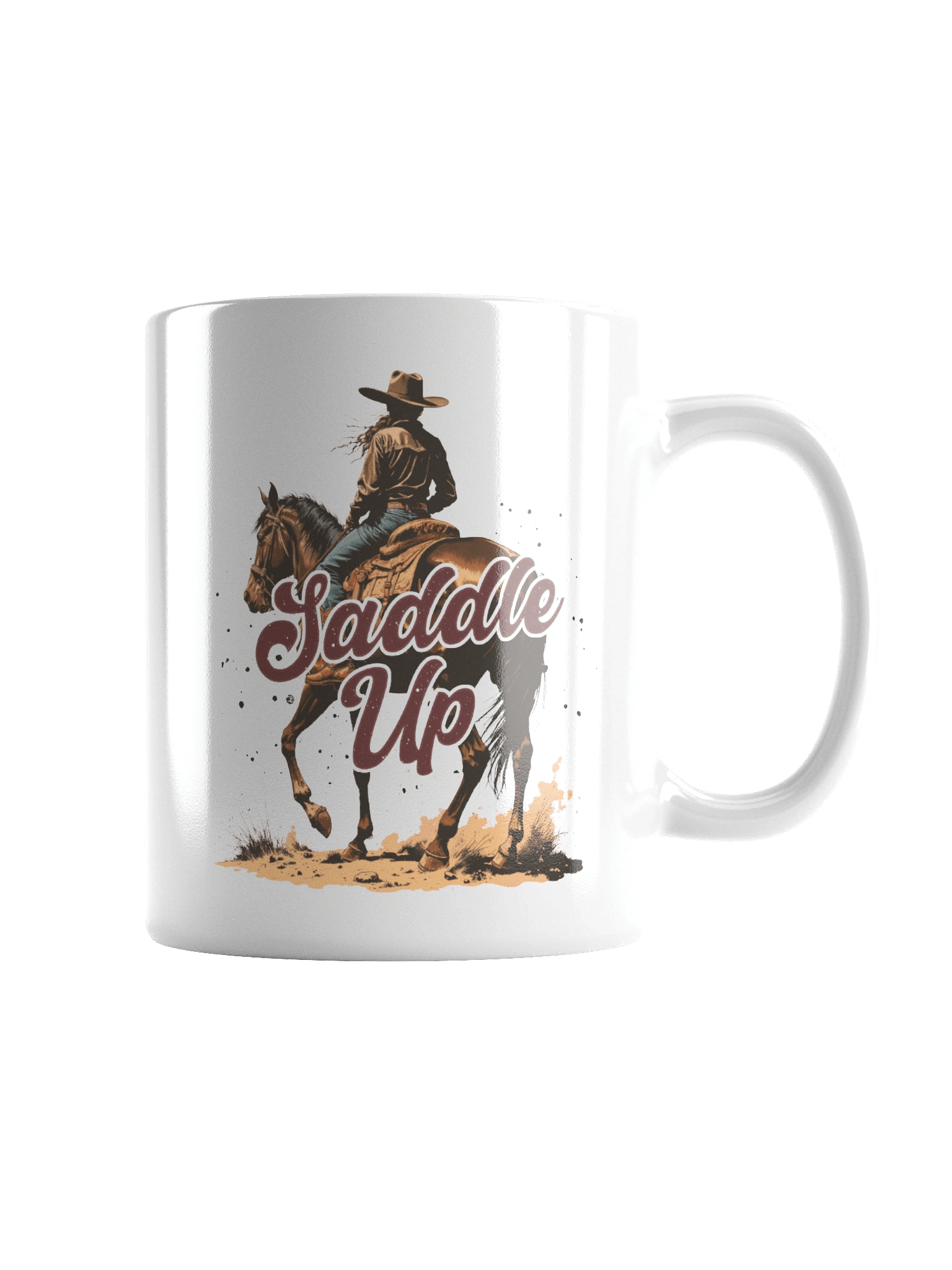 The "Saddle Up" Vintage Mug product image (3)
