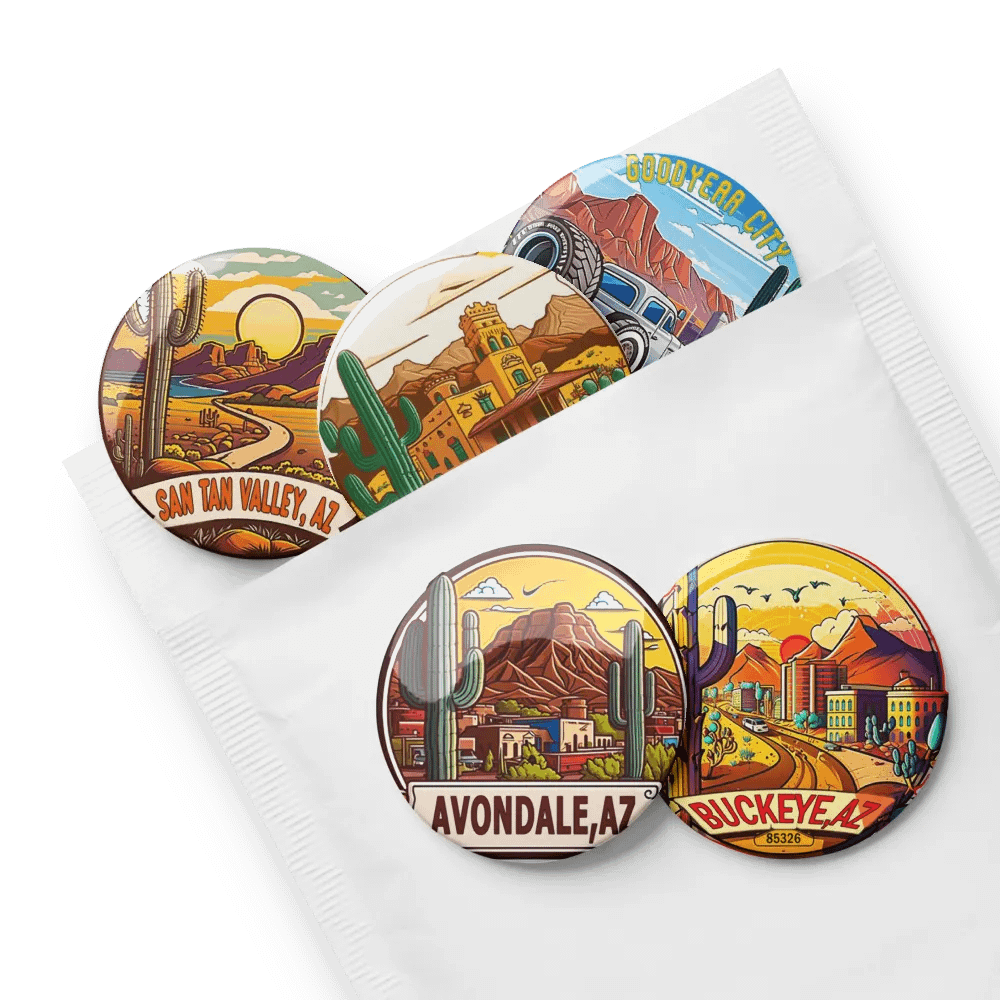 Arizona State - Set Of 5 Pins product image (8)