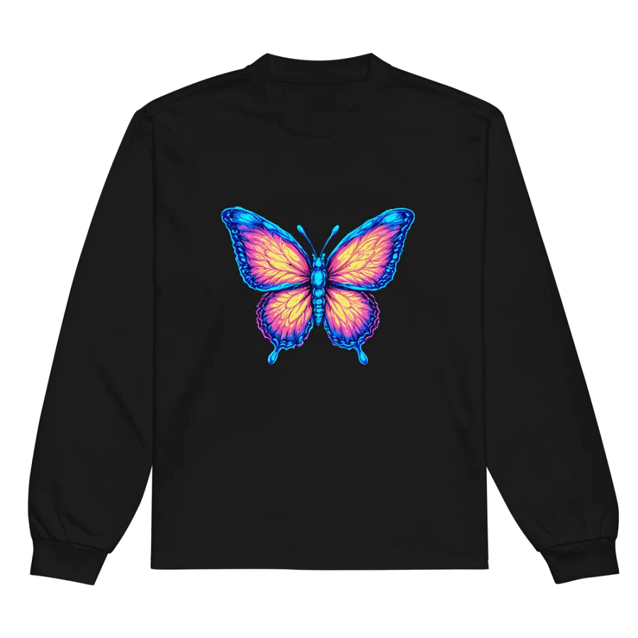 [Astral Butterfly] Unisex Premium Heavyweight Long Sleeve Shirt product image (5)