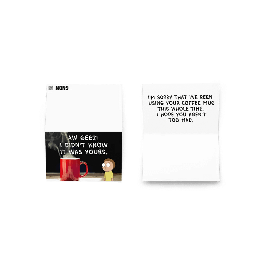 Sorry I Took Your Mug Card product image (14)