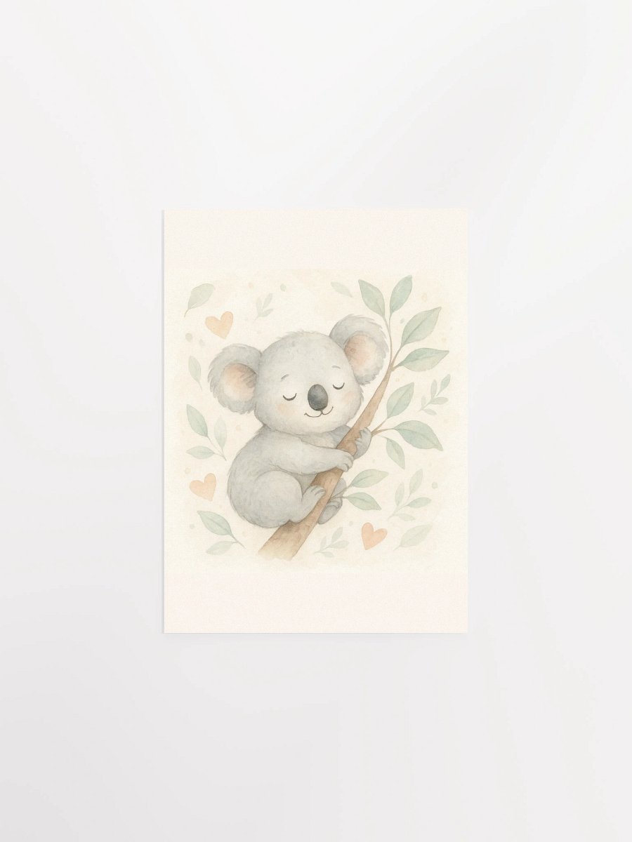 Baby Koala Hug Canvas Poster: Embrace the Possibilities product image (2)
