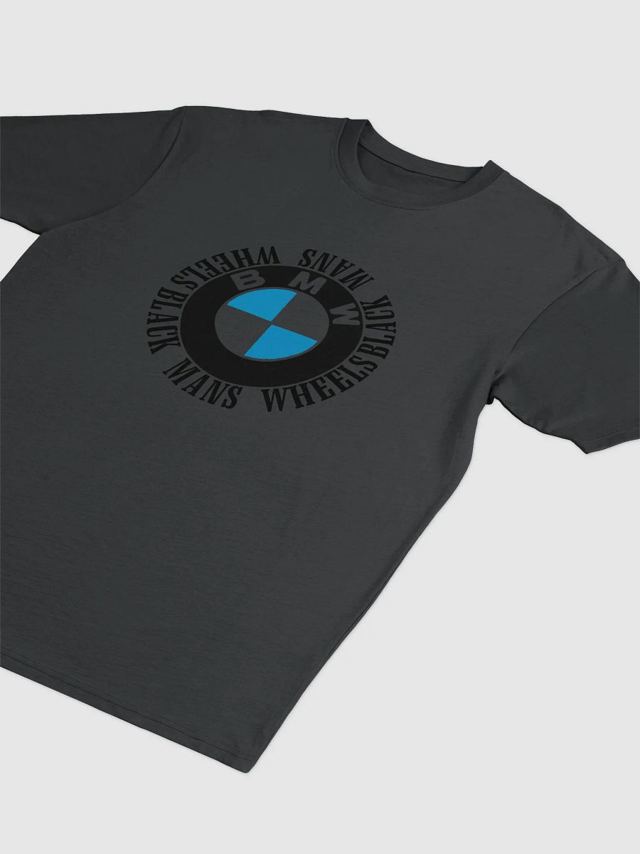 Black Mans Wheels | Premium Heavyweight Tee product image (3)