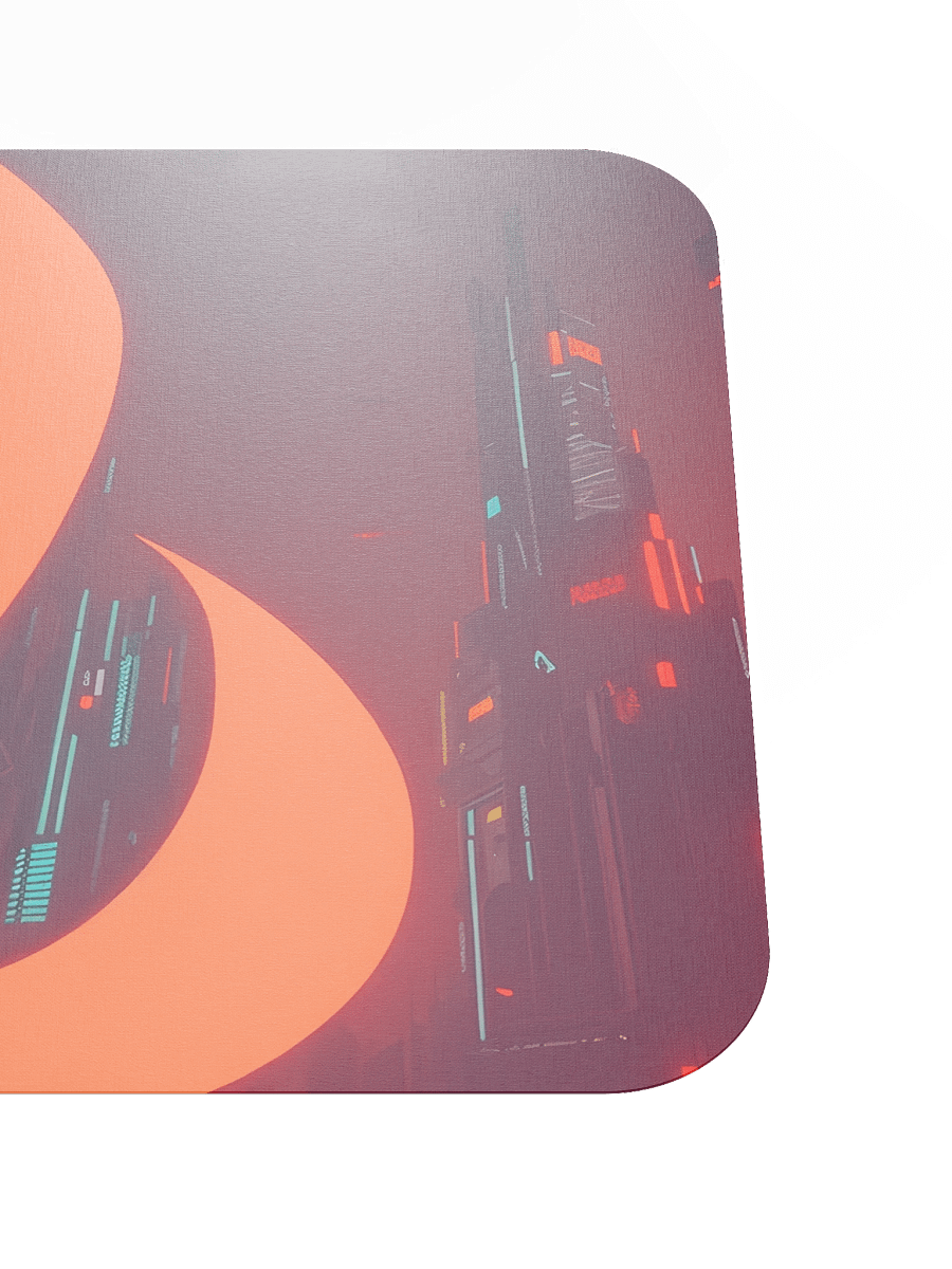 "Dystopian Burn" Mouse Pad product image (5)