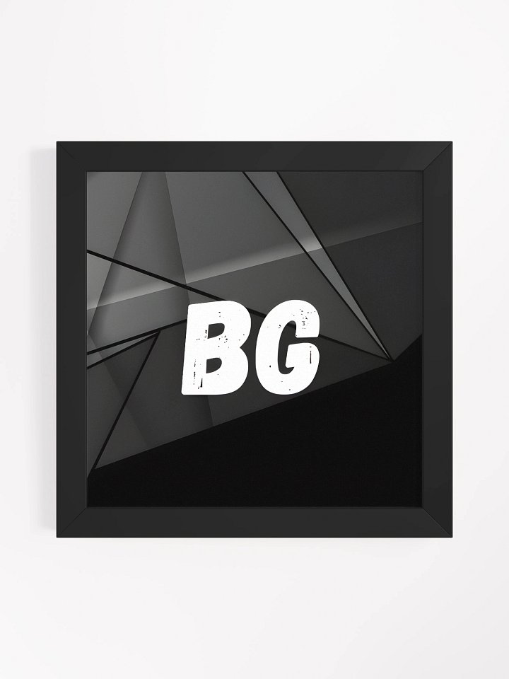 Exclusive BG 'Geometric Themed' Framed Poster product image (1)