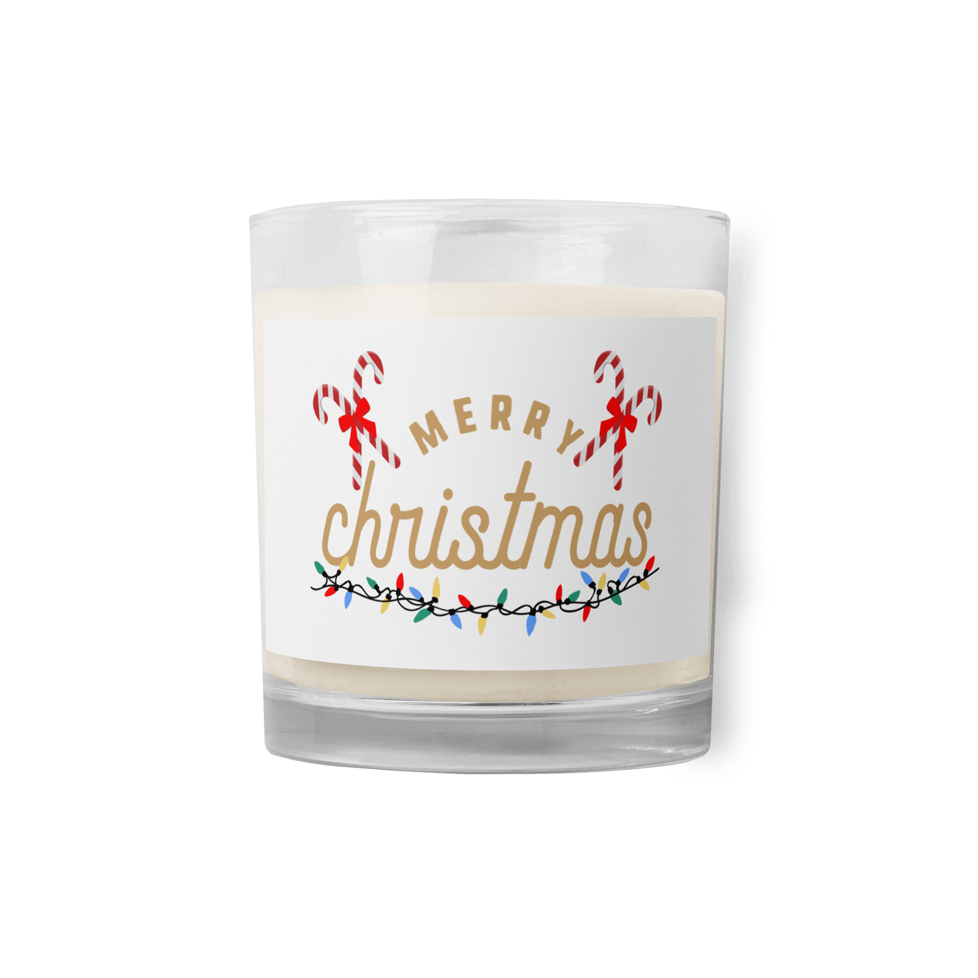 Festive Merry Christmas Soy Wax Candle product image (1)