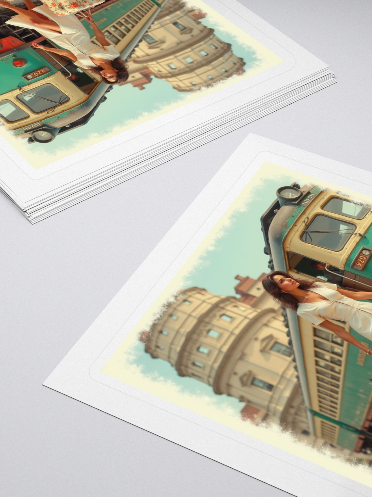Retro Train Journey Stickers - Elegant Escape product image (4)