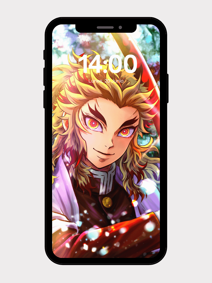 Demon Slayer x Jujutsu Kaisen Wallpaper – Rengoku, Gojo, Tanjiro & Nezuko 4K product image (1)