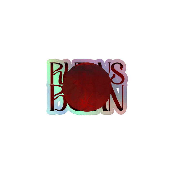 Ruidus Born - Holo Sticker product image (1)