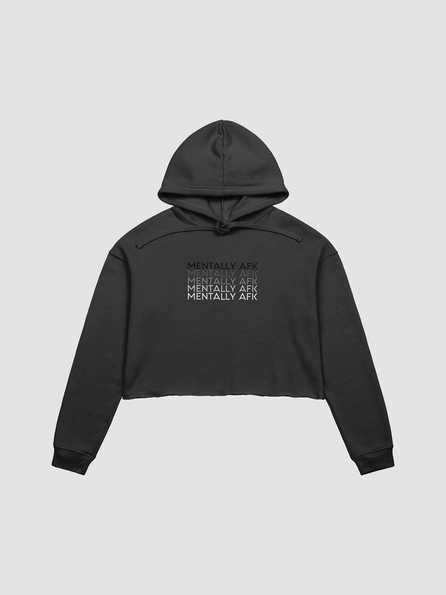 Mentally AFK Crop Hoodie product image (2)