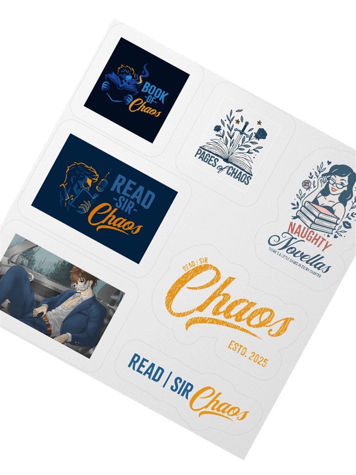 Read | Sir Chaos Sticker Set #1 product image (5)