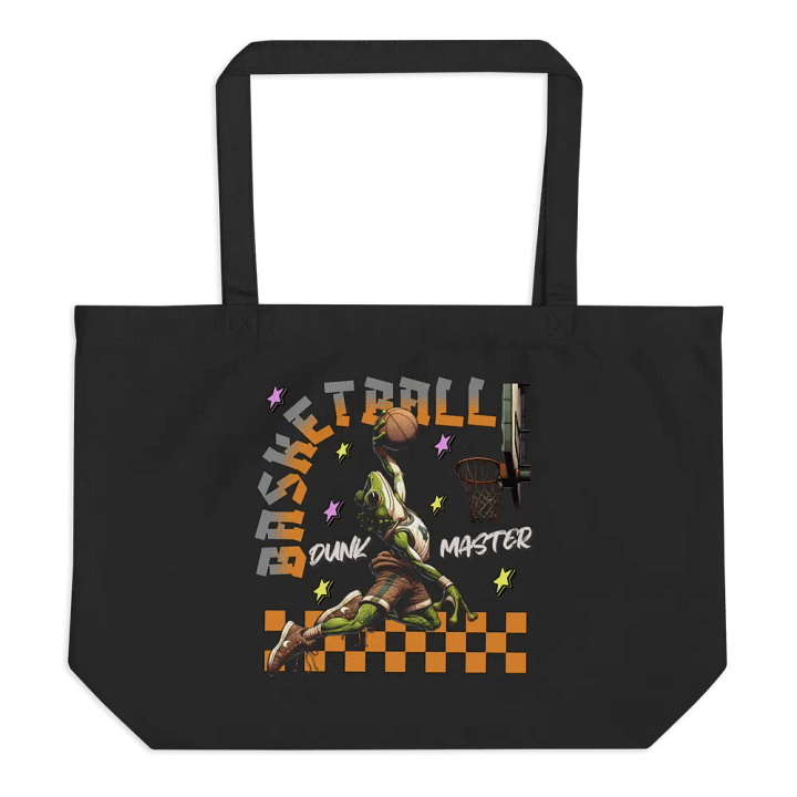 Basketball Dunk Master Frog Eco Tote product image (1)