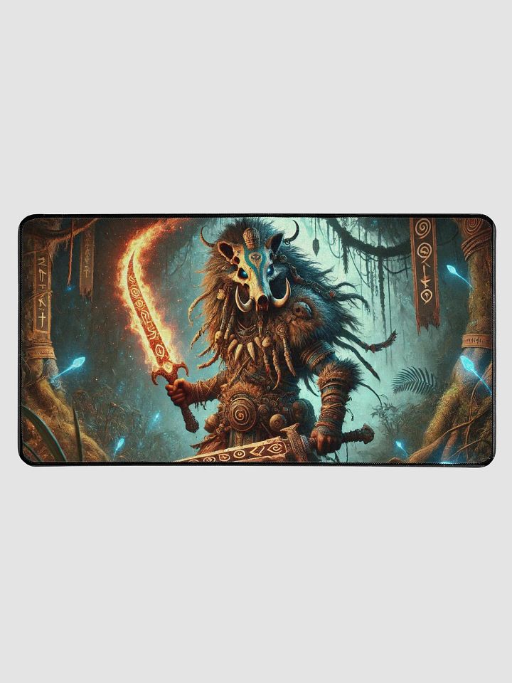Mystical Warrior Desk Mat product image (1)