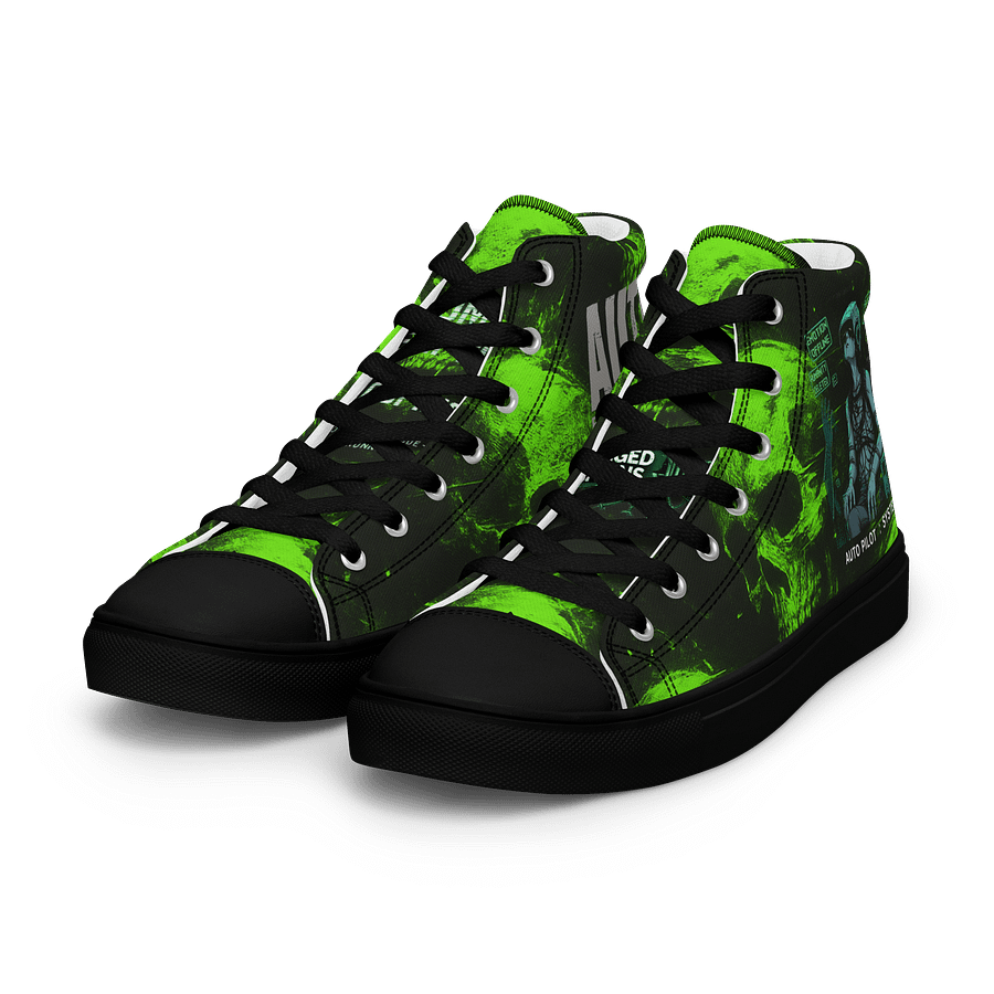 Living in Auto Pilot Women's High Top product image (6)