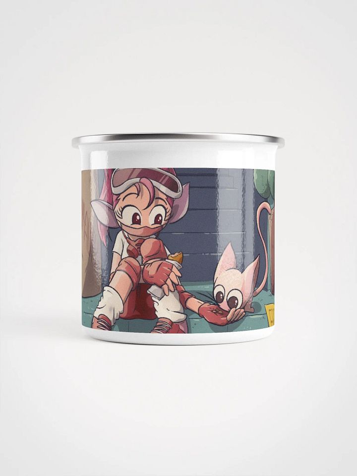 Here for You | Enamel Mug product image (1)