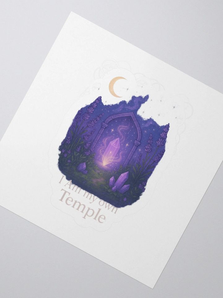 I Am My Own Temple Sticker product image (6)
