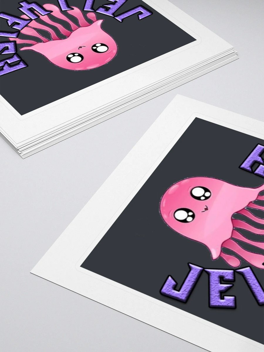 Jellyfish Kiss Cut Stickers product image (10)