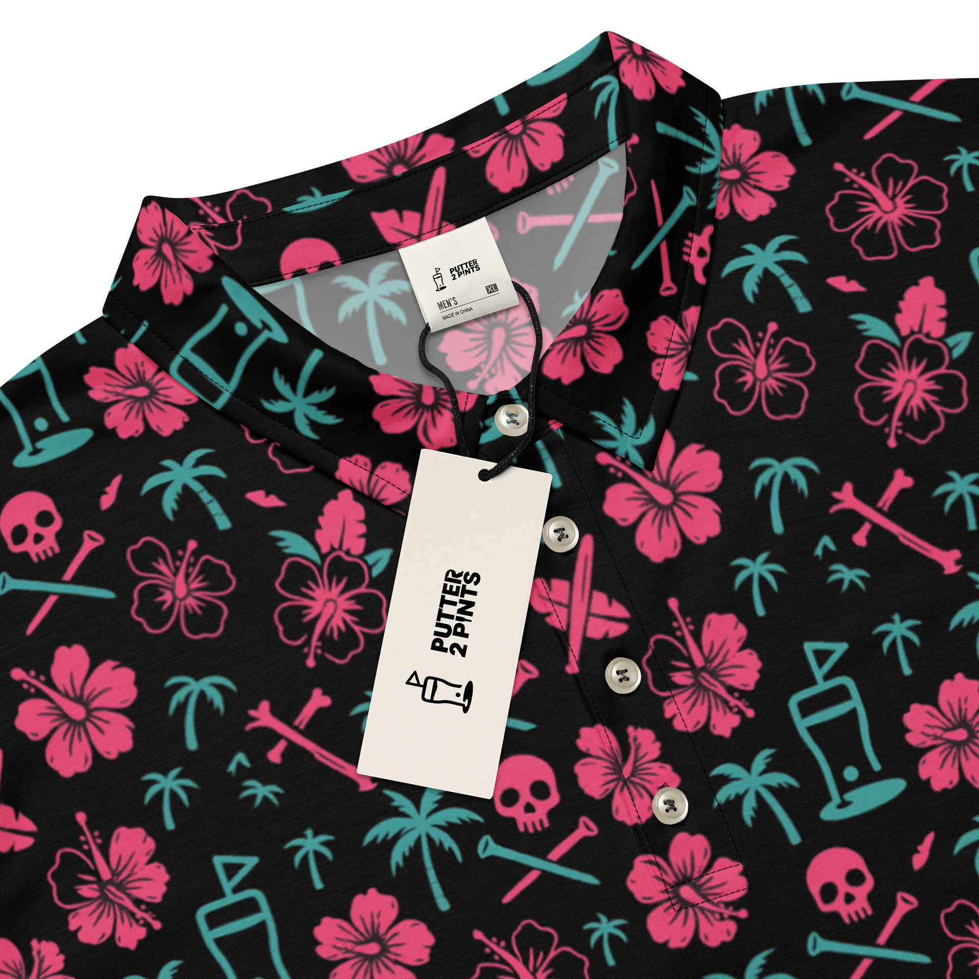 "Tropical Trouble Polo” – Putter 2 Pints product image (1)