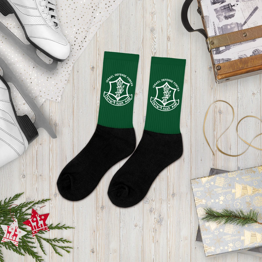 IDF Socks - White on Green product image (16)