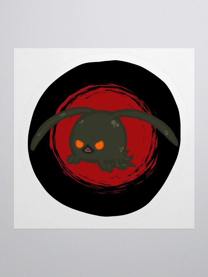 Between the Birches // Chibi-Rabbit Shoggoth Yazool Circle Sticker product image (1)